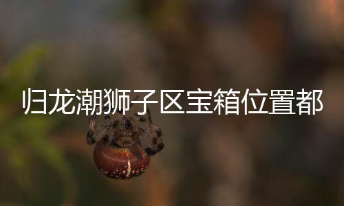 位置都在潮狮哪里子区置分宝箱区宝箱位享归龙 归龙潮狮子