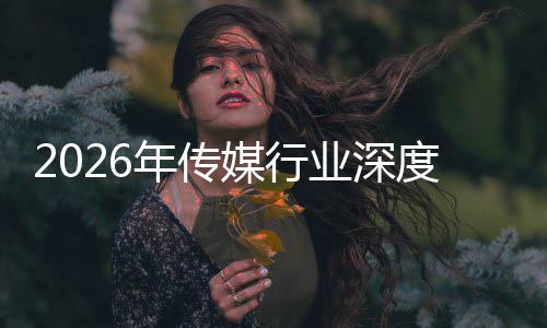 度评业深年传能跃在智重构中开周期迁与启新媒行价值论